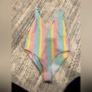 Tularosa Pastel Striped Swimwear
